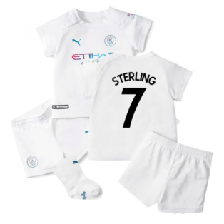 2021-2022 Man City Away Baby Kit (STERLING 7)