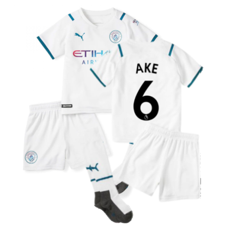 2021-2022 Man City Away Mini Kit (AKE 6)