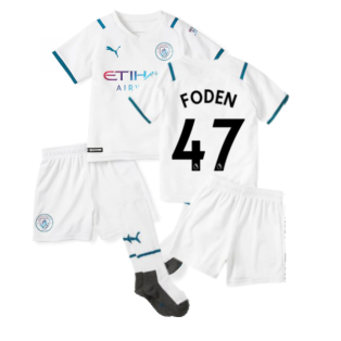 2021-2022 Man City Away Mini Kit (FODEN 47)