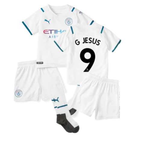 2021-2022 Man City Away Mini Kit (G JESUS 9)