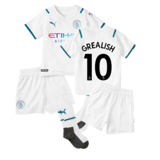 2021-2022 Man City Away Mini Kit (GREALISH 10)