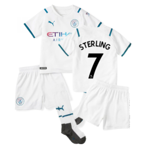 2021-2022 Man City Away Mini Kit (STERLING 7)
