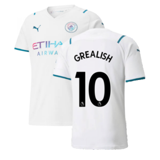 2021-2022 Man City Away Shirt (GREALISH 10)