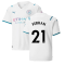 2021-2022 Man City Away Shirt (Kids) (FERRAN 21)