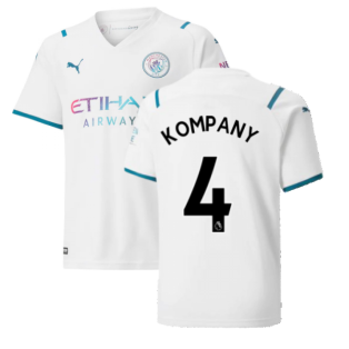 2021-2022 Man City Away Shirt (Kids) (KOMPANY 4)