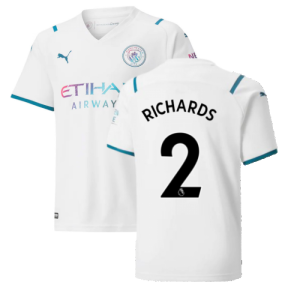 2021-2022 Man City Away Shirt (Kids) (RICHARDS 2)