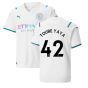 2021-2022 Man City Away Shirt (Kids) (TOURE YAYA 42)