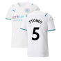2021-2022 Man City Away Shirt (STONES 5)