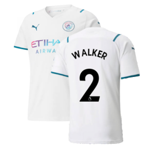 2021-2022 Man City Away Shirt (WALKER 2)