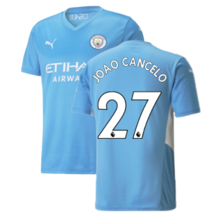 2021-2022 Man City Home Shirt (JOAO CANCELO 27)