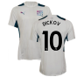 2021-2022 Man City PRO Training Jersey (White) (DICKOV 10)