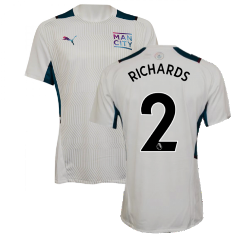 2021-2022 Man City PRO Training Jersey (White) (RICHARDS 2)