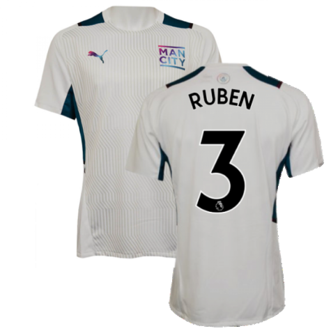 2021-2022 Man City PRO Training Jersey (White) (RUBEN 3)