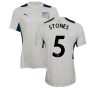 2021-2022 Man City PRO Training Jersey (White) (STONES 5)