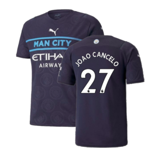 2021-2022 Man City Third Player Issue Shirt (JOAO CANCELO 27)