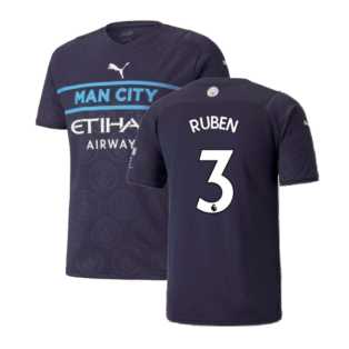 2021-2022 Man City Third Player Issue Shirt (RUBEN 3)