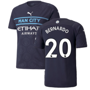 2021-2022 Man City Third Shirt (BERNARDO 20)