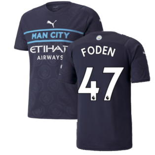 2021-2022 Man City Third Shirt (FODEN 47)