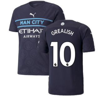 2021-2022 Man City Third Shirt (GREALISH 10)