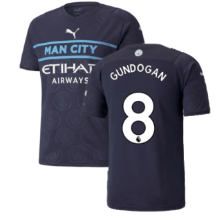 2021-2022 Man City Third Shirt (GUNDOGAN 8)