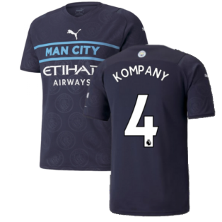 2021-2022 Man City Third Shirt (KOMPANY 4)