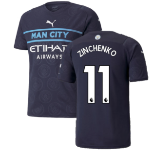 2021-2022 Man City Third Shirt (ZINCHENKO 11)