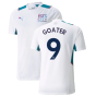 2021-2022 Man City Training Shirt (White) (GOATER 9)