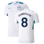 2021-2022 Man City Training Shirt (White) (GUNDOGAN 8)