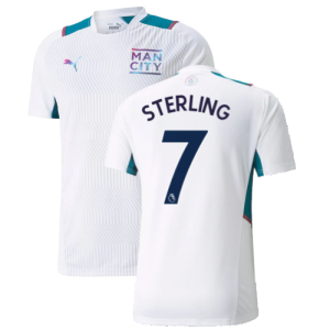 2021-2022 Man City Training Shirt (White) (STERLING 7)