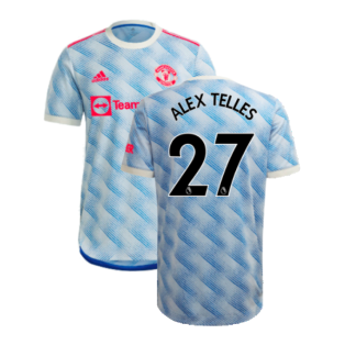2021-2022 Man Utd Authentic Away Shirt (ALEX TELLES 27)