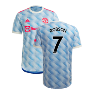 2021-2022 Man Utd Authentic Away Shirt (ROBSON 7)