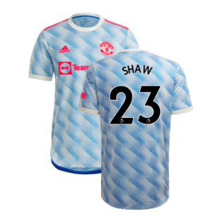 2021-2022 Man Utd Authentic Away Shirt (SHAW 23)
