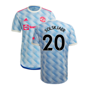 2021-2022 Man Utd Authentic Away Shirt (SOLSKJAER 20)