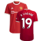 2021-2022 Man Utd Authentic Home Shirt (R VARANE 19)