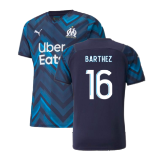 2021-2022 Marseille Authentic Away Shirt (BARTHEZ 16)