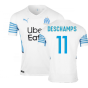 2021-2022 Marseille Authentic Home Shirt (DESCHAMPS 11)