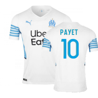 2021-2022 Marseille Authentic Home Shirt (PAYET 10)