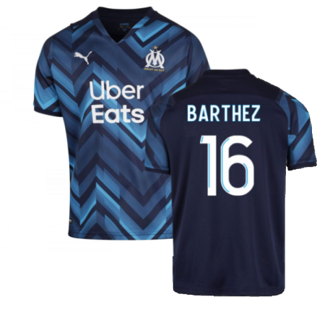 2021-2022 Marseille Away Shirt (BARTHEZ 16)