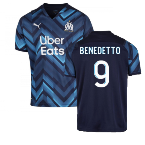 2021-2022 Marseille Away Shirt (BENEDETTO 9)