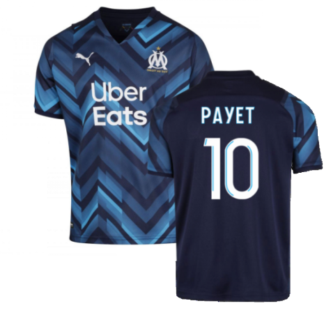 2021-2022 Marseille Away Shirt (PAYET 10)