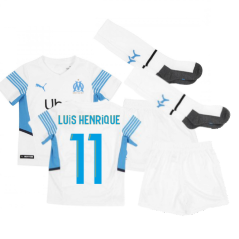 2021-2022 Marseille Home Mini Kit (LUIS HENRIQUE 11)