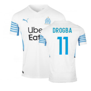 2021-2022 Marseille Home Shirt (Kids) (DROGBA 11)