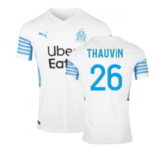 2021-2022 Marseille Home Shirt (THAUVIN 26)