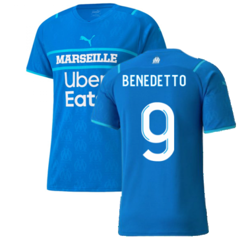 2021-2022 Marseille Third Shirt (BENEDETTO 9)
