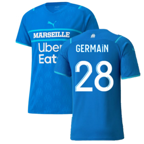 2021-2022 Marseille Third Shirt (GERMAIN 28)