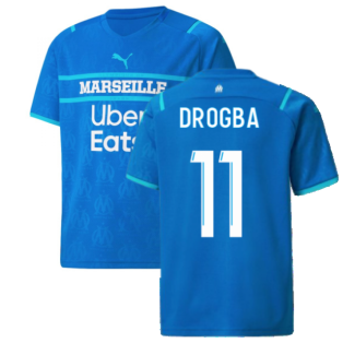 2021-2022 Marseille Third Shirt (Kids) (DROGBA 11)