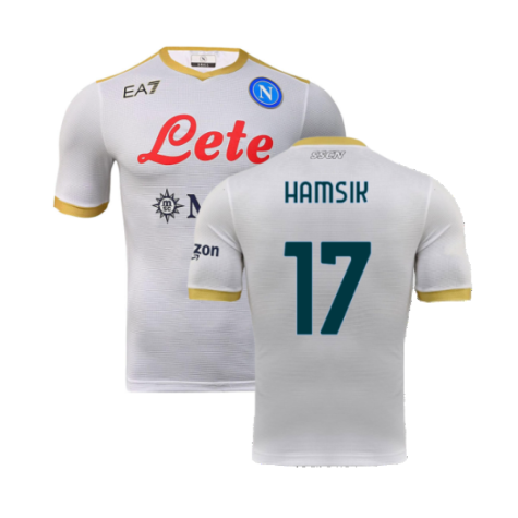 2021-2022 Napoli Away Shirt (HAMSIK 17)