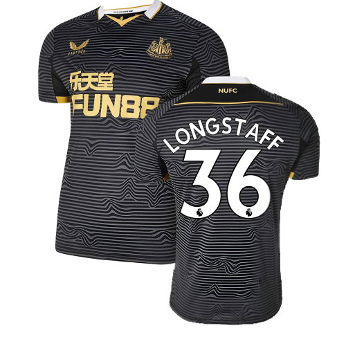 2021-2022 Newcastle United Away Shirt (LONGSTAFF 36) 2021-2022 Newcastle United Away Shirt (LONGSTAFF 36)