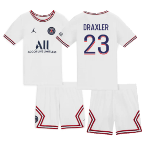 2021-2022 PSG Little Boys Fourth Kit (DRAXLER 23)