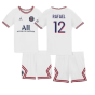 2021-2022 PSG Little Boys Fourth Kit (RAFAEL 12)